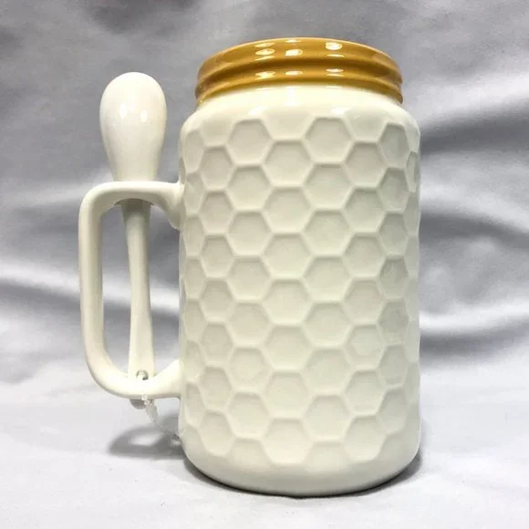 2022 Disney Parks Epcot Flower & Garden Ceramic Stoneware Spike the Bee Mug NEW - Picture 2 of 3